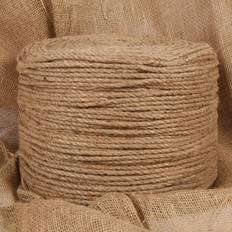 Fils et Fournitures de Couture vidaXL Corde De Jute 100 M De Long 8 Mm D'Épaisseur