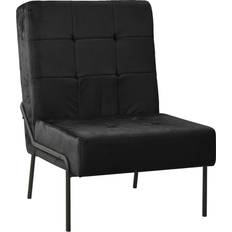 Noir Fauteuils vidaXL Chaise De Relaxation Maison Intérieur 65 x 79 x 87 cm Fauteuil