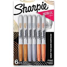 Silver Markers Sharpie Metallic Permanent Markers Assorted 6/pack