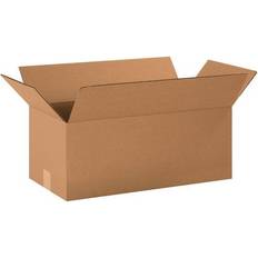 Shipping, Packing & Mailing Supplies Long Corrugated Boxes, 20" x 10" x 8" Kraft, 20/Bundle