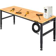 Byggtillbehör VEVOR Justerbar Arbetsbänk 183 x 64 x 97 cm