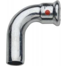 89 mm TURBO Steel bøjning 90G. muffe/nippel