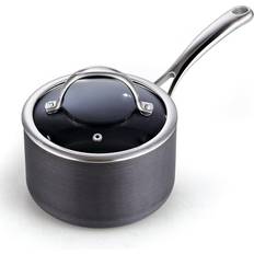 Dishwasher Safe Other Sauce Pans Cooks Standard Hard Anodize Sauce Pan with Cover 2-qt