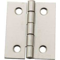 Silver Fasteners National Hardware 1-1/2 L Nickel Door Hinge 1 pk