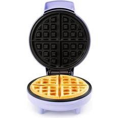 Waffle Makers Holstein Housewares 7 Lavender/Stainless Steel Belgian Waffle