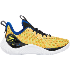 Indendørssko Under Armour Curry 10 Double Bang - Yellow
