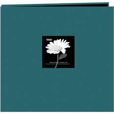 Turquoise Scrapbooking Pioneer fabric frame post bound album 12"x12"-majestic teal