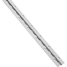 Screws on sale National Hardware Continuous Hinge Nickel 50.0 H 2.0 D Wayfair N148-379 - Gray