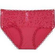 Classic Lace Support Midi Knickers - Sweet Begonia