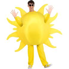Inflatable Sun Costume Yellow One-Size