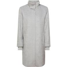 Esprit Wool Blend Coat - Light Grey