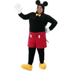 Costumes Adult Plus Disney Deluxe Mickey Mouse Costume