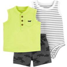 Carter's Baby Boys 3-Piece Little Short Set 12M Multi