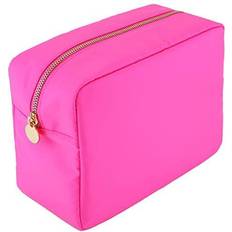 Pink - Women Toiletry Bags & Cosmetic Bags Dancour large makeup bag travel toiletry for women large, hot pink