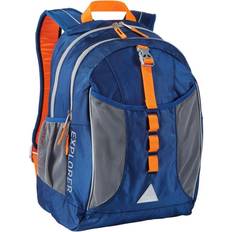 Orange School Bags Kids' L.L.Bean Explorer Colorblock Backpack