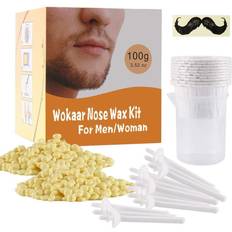 Nose Wax Kit for Men & Women, Nose Hair Removal Wax Kit