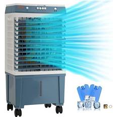 Portable swamp cooler VEVOR evaporative cooler swamp cooler 3-in-1 1400 cfm 5 gal air humidifier home