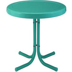 Garden Table Crosley CO1011A-TU Griffith Retro Outdoor Side Table