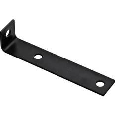 Fasteners National Hardware H 1.5 W 0.125 in. D Black Inside Offset Leg Corner Brace