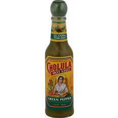 Cholula green pepper hot sauce 5oz.