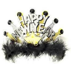 Black Crowns & Tiaras Forum Novelties Happy year lite up tiara accessory