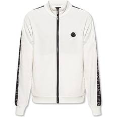 Moncler Herren Cardigans Moncler Zip Up Cardigan - White