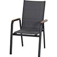 Tesoro N40078 Trädgårdsstol Aluminium Teak Antracit