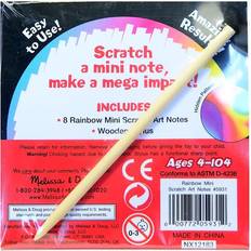 Melissa & Doug Sets de creatividad Melissa & Doug Rainbow Scratch Art Mini Notes