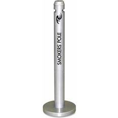 Argent Foyers Rubbermaid Commercial R1-SM Smoker's Pole, Round, Steel, Silver