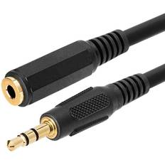 Cmple 412-N Stereo Audio Headphone Extension Cable 3.5mm -75 FT
