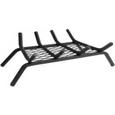 Cheap Firewood Baskets Pleasant Hearth Black Steel Fireplace Grate