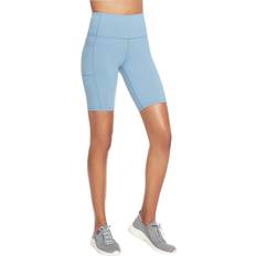 Shorts Skechers Go Walk High Waisted Bike Short Womens Blue