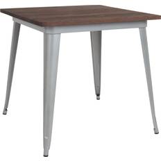 Gray Dining Tables Flash Furniture Toby 31.5" Square Dining Table