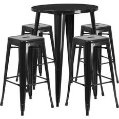 Furniture Flash Furniture Coby Commercial Grade Bar Stool