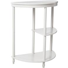 Purple Console Tables Frenchi Furnishing Half Moon Console Table