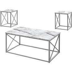 Silver Tables Monarch Specialties 7953P Coffee Table