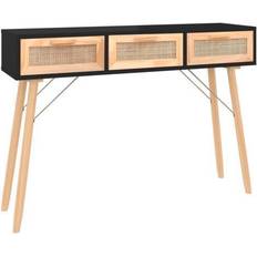 Black Console Tables vidaXL Konsolentisch Schwarz 105 x 30 x 75 cm Ablagetisch