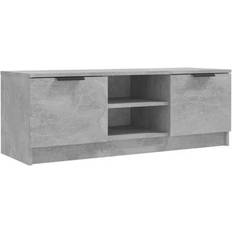 vidaXL TV-Schrank Betongrau 102 x 35 x 36.5 cm Fernsehschrank