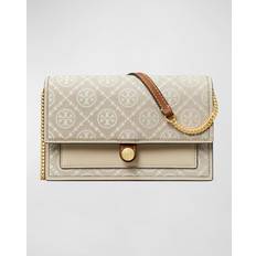 Tory Burch Portefeuilles Tory Burch T Monogram Jacquard Chain Wallet