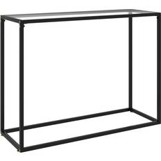 Transparent Tables Console vidaXL Couloir Table d'Entrée 100 x 35 x 75 cm Table Console