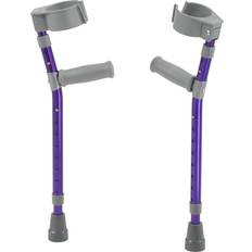 Blood Pressure Monitors Pediatric Forearm Crutches, Small, Wizard Purple, Pair