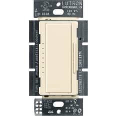 Lutron Switches Lutron MAESTRO MACL-153M-AL Lighting Dimmer 120V Almond Rocker