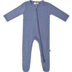 18-24M Nightwear Children's Clothing Kytebaby Core Zippered Footie - Slate