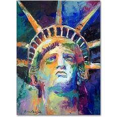 Framed Art Trademark Fine Art 'Statue' Painting Print on Framed Art