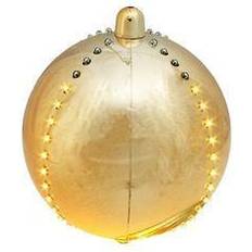 Northlight Seasonal 7.5" LED Lighted Cascading Copper Gold Sphere