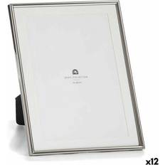 Steel Wall Decorations Gift Decor Crystal Silver Steel 12 Units Photo Frame