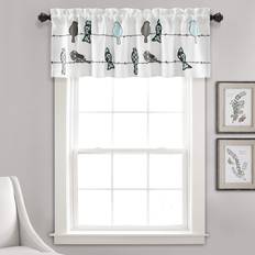 Rideaux de Valance Lush Decor Cantonni Re De Rideau Rowley Birds De 52 L x 18 L