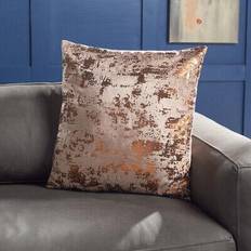 Safavieh edmee metallic Complete Decoration Pillows Brown, Copper (50.8x50.8cm)