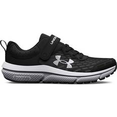 Kid's UA Assert 10 PS AC - Black/White