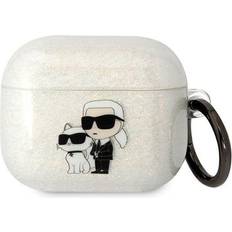 Karl Lagerfeld KLA3HNKCTGT Airpods 3 Cover Transparent Glitter
